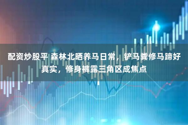 配资炒股平 森林北晒养马日常，铲马粪修马蹄好真实，修身裤露三角区成焦点