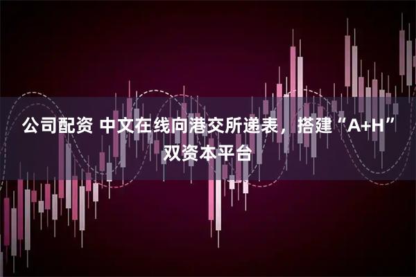 公司配资 中文在线向港交所递表，搭建“A+H”双资本平台